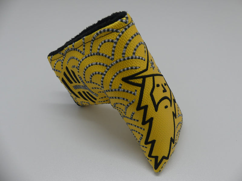 Bettinardi Tour Dept. Windy Wizard Yellow Putter Headcover