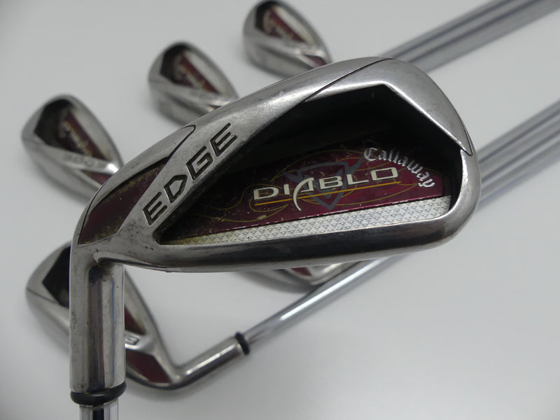 Callaway Diablo Edge Iron Set 4-PW Regular Steel Left Handed