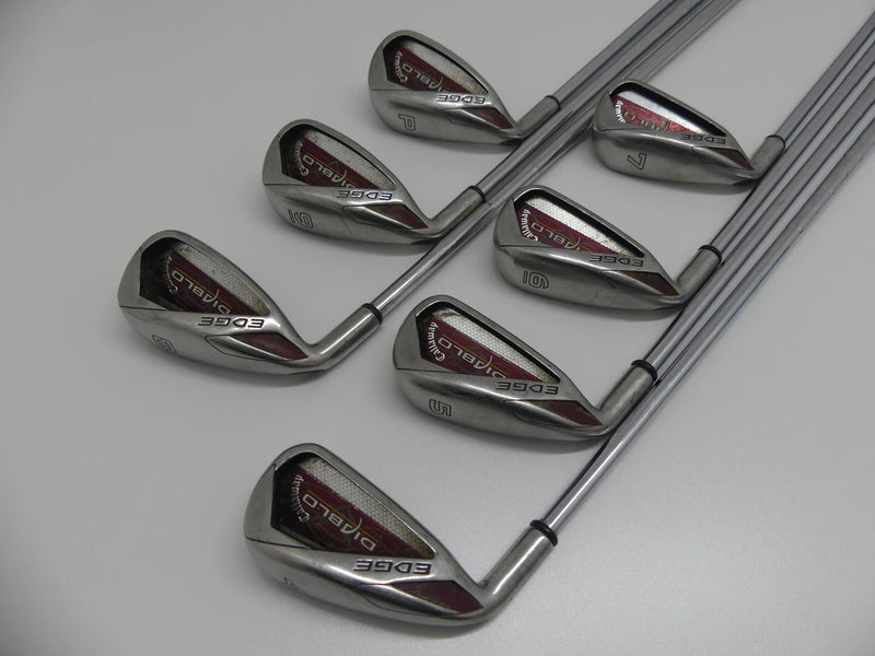 Callaway Diablo Edge Iron Set 4-PW Regular Steel Left Handed